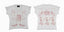 Enfants Riches Déprimés Pink Imperialism Print White Baby Tee
