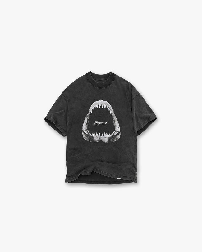 Shark Jaws T-Shirt - Vintage Grey Hover Image