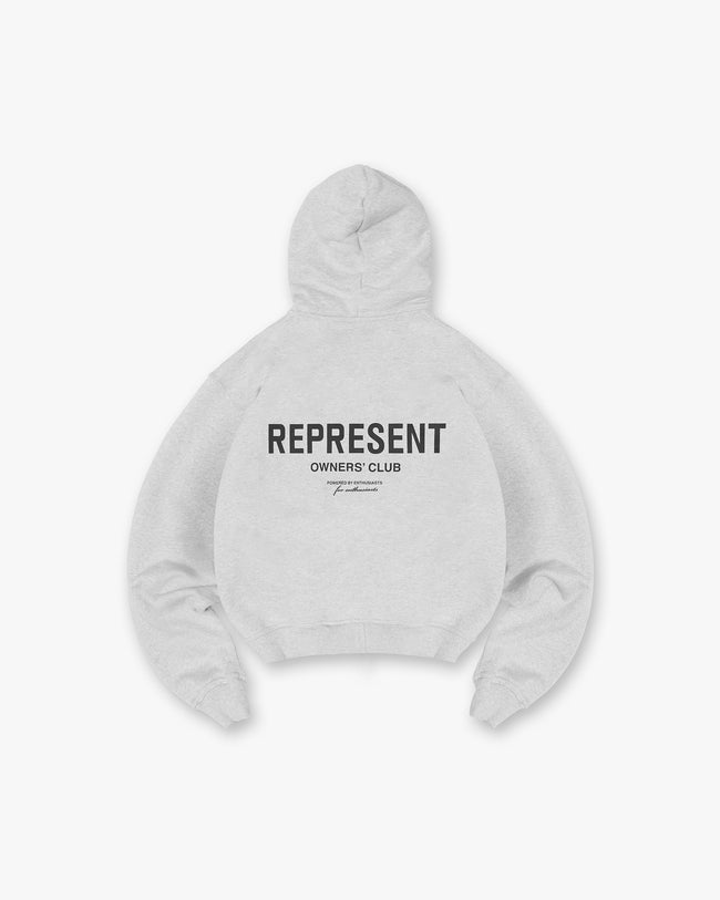 Represent Owners Club Hoodie - Ash Grey Hover Image