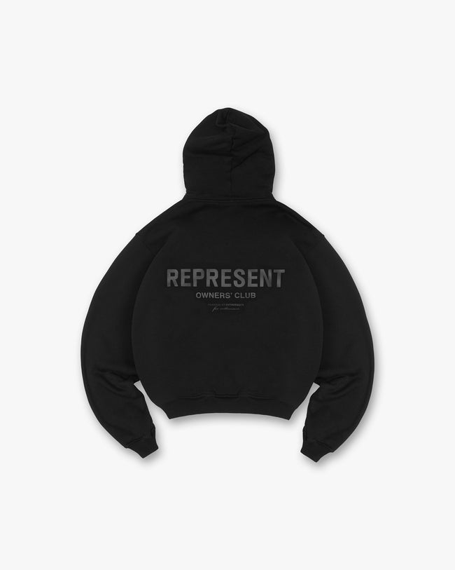 Represent Owners Club Hoodie - Black Matte Hover Image