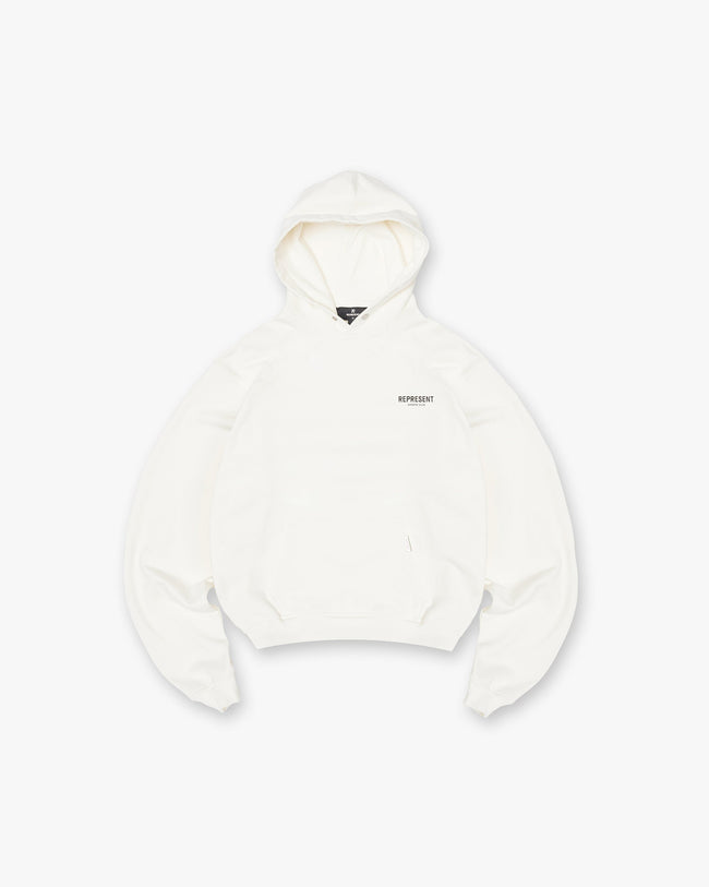 Represent Owners Club Hoodie - Flat White Main Image