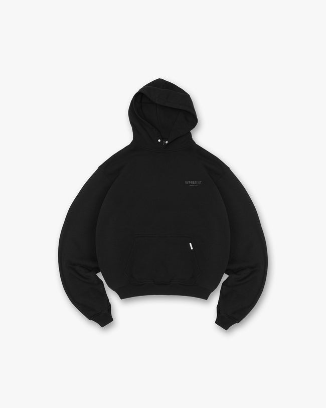 Represent Owners Club Hoodie - Black Matte Main Image