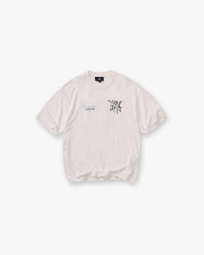 Legacy Cherubs T-Shirt - Flat White Hover Image
