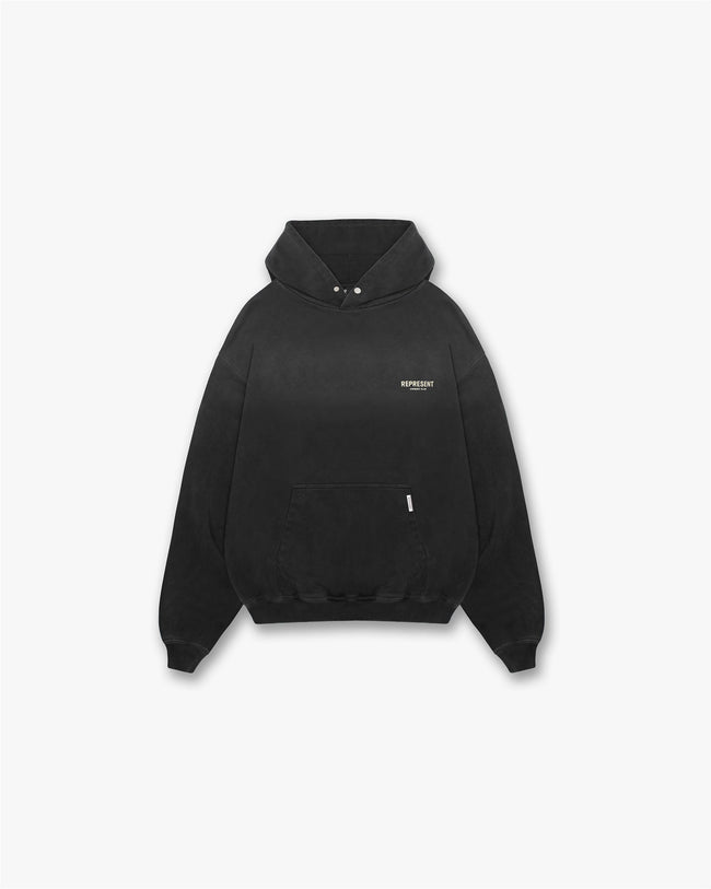 Represent Owners Club Hoodie - Aged Black Main Image