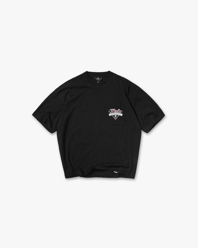 Represent x Mels Diner T-Shirt - Jet Black Hover Image
