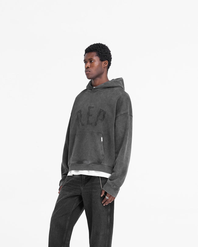Rep Applique Hoodie - Vintage Black Main Image
