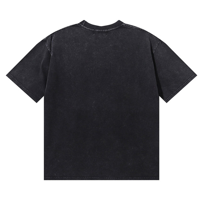 Majestik “Bulldog” Stadium Rhinestone Vintage Tee（Black） Main Image