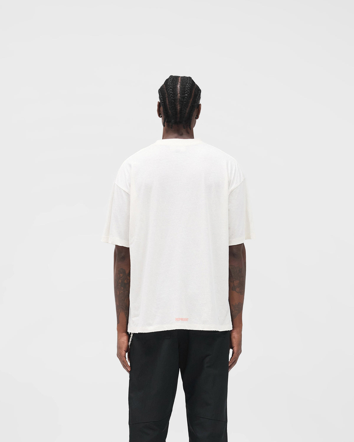 Initial Star T-Shirt - Flat White