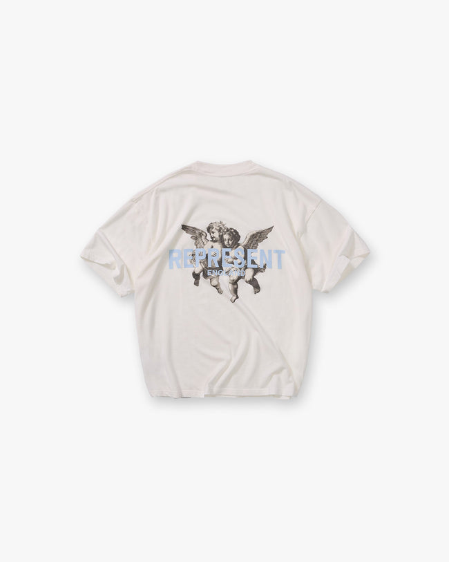 Legacy Cherubs T-Shirt - Flat White Main Image