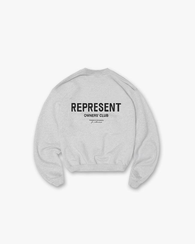 Represent Owners Club Sweater - Ash Grey Main Image