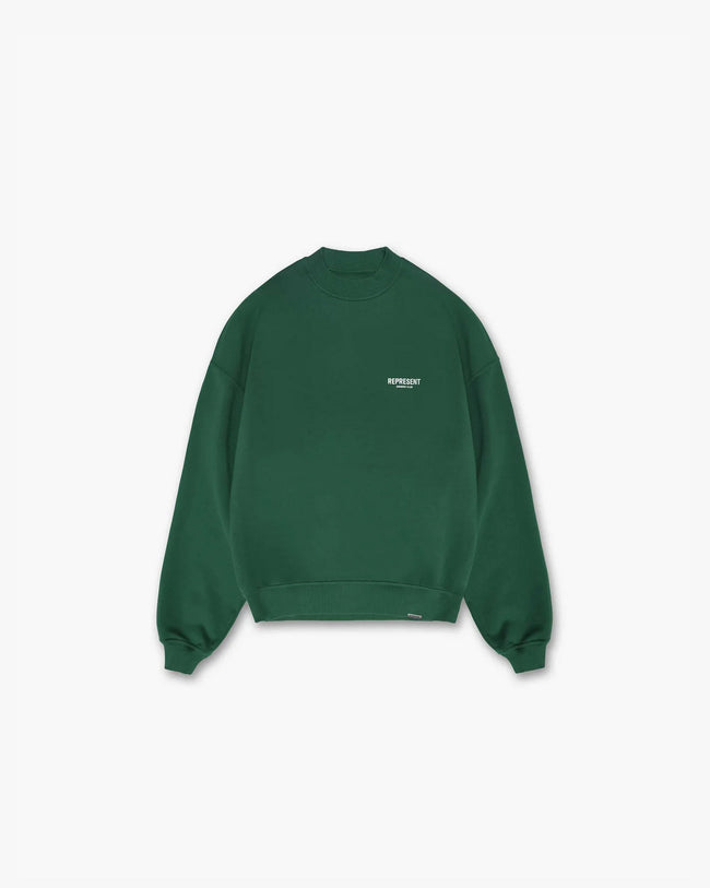 Represent Owners Club Sweater - Racing Green Main Image
