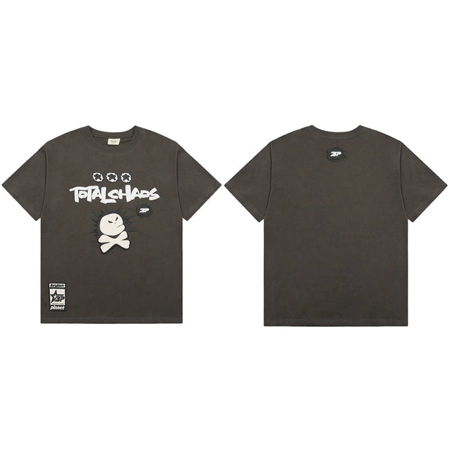 Broken Planet Total Chaos Foam Print T‑Shirt Hover Image