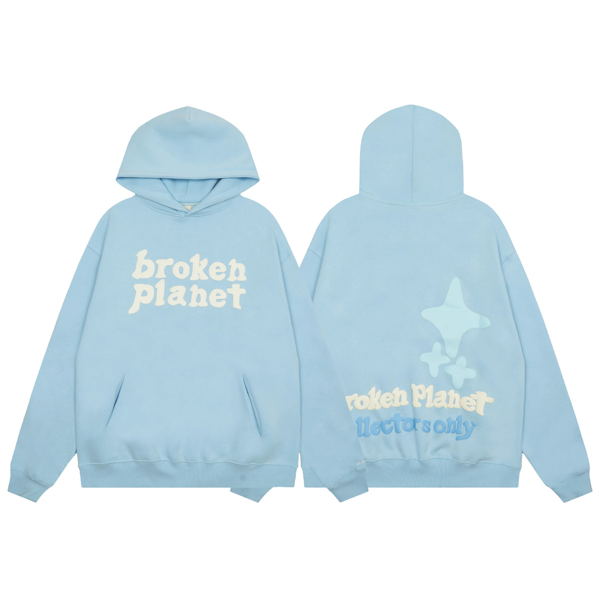 Broken Planet Collectors Only Foam Print Pullover Hoodie