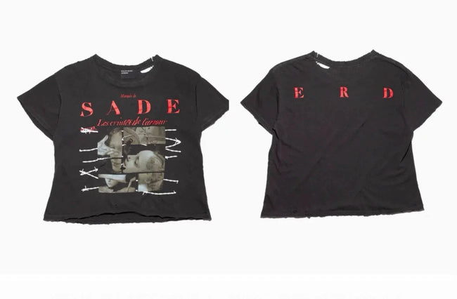 Enfants Riches Déprimés SADE Red Letter Black Tee Hover Image