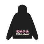 Broken Planet Hearts Are Made To Be Broken Foam Print Pullover Hoodie