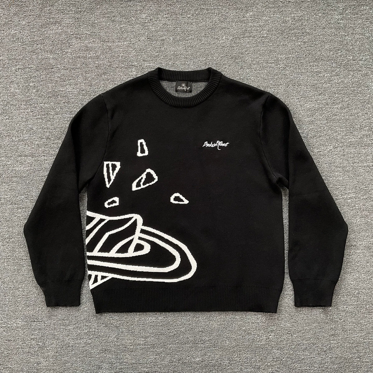 Broken Planet Saturn Meteor Knit Sweater