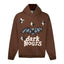 Broken Planet Dark Hours Bat Foam Print Pullover Hoodie