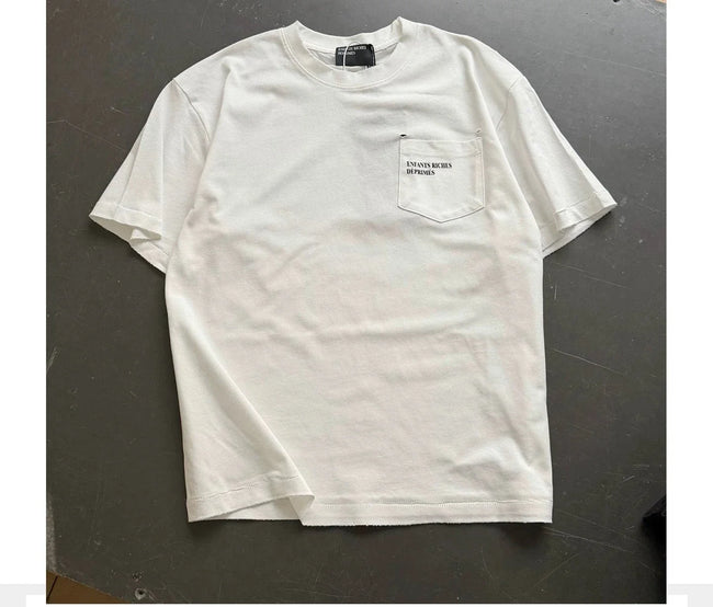 Enfants Riches Déprimés White Pocket Logo Dual Print Tee Hover Image