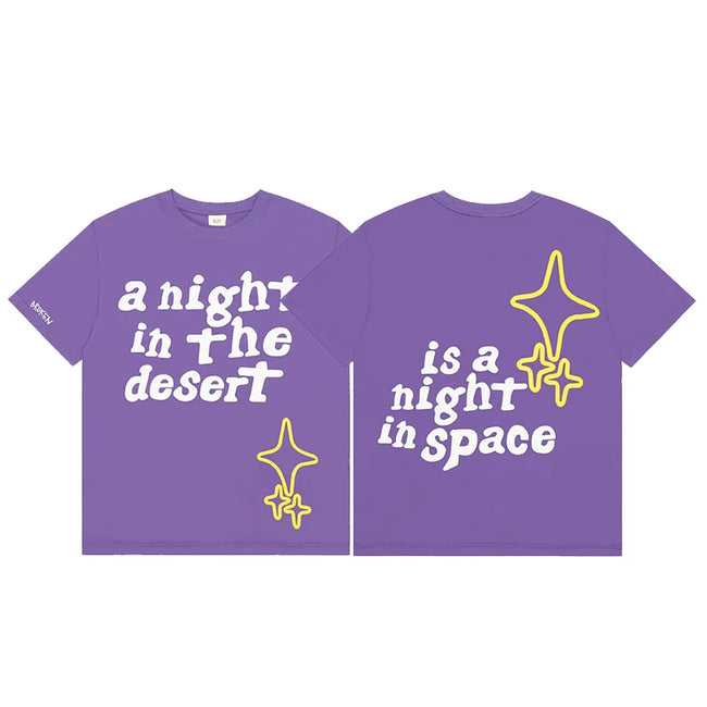 Broken Planet A Night In The Desert Foam Print T‑Shirt Hover Image