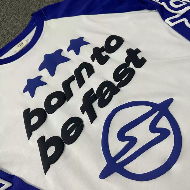 Broken Planet Born To Be Fast Raglan Long Sleeve Tee Main Image