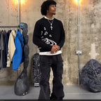 Broken Planet Saturn Meteor Knit Sweater
