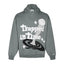 Broken Planet Trapped In Time Foam Print Pullover Hoodie