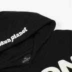 Broken Planet Moon Phases Foam Print Pullover Hoodie
