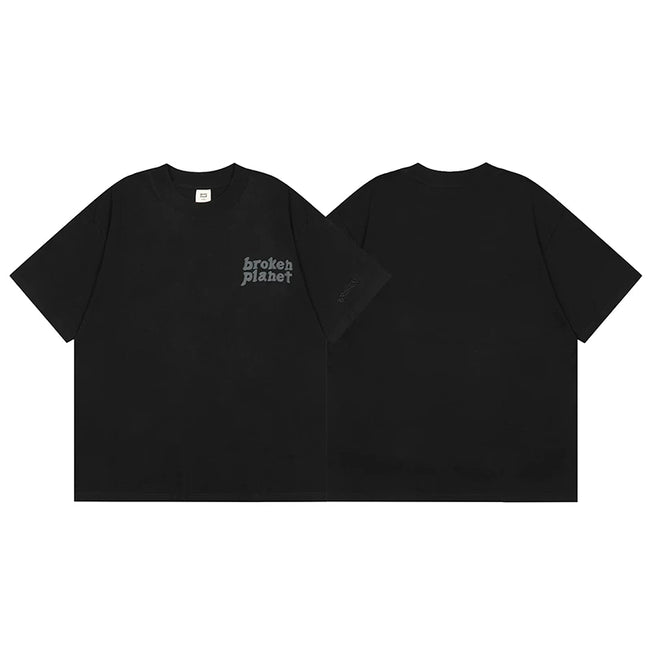 Broken Planet Minimal Logo Foam Print T‑Shirt Hover Image