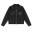 Broken Planet Contrast Stitch Embroidered Black Denim Jacket