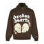 Broken Planet Broken Hearts Foam Print Pullover Hoodie