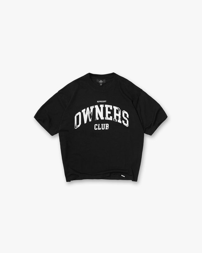 Represent Owners Club T-Shirt - Jet Black Hover Image
