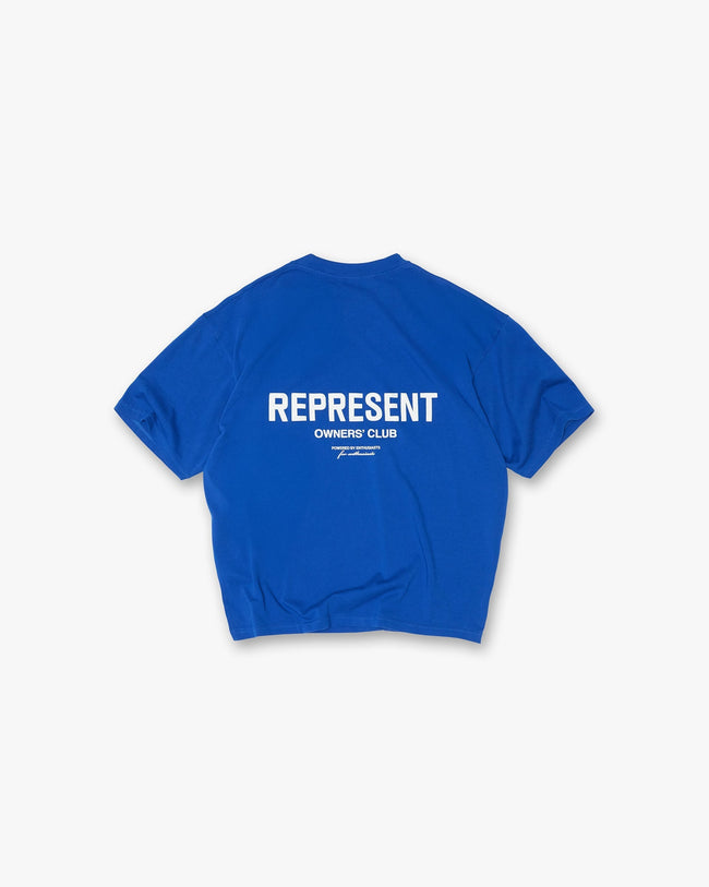 Represent Owners Club T-Shirt - Cobalt Hover Image