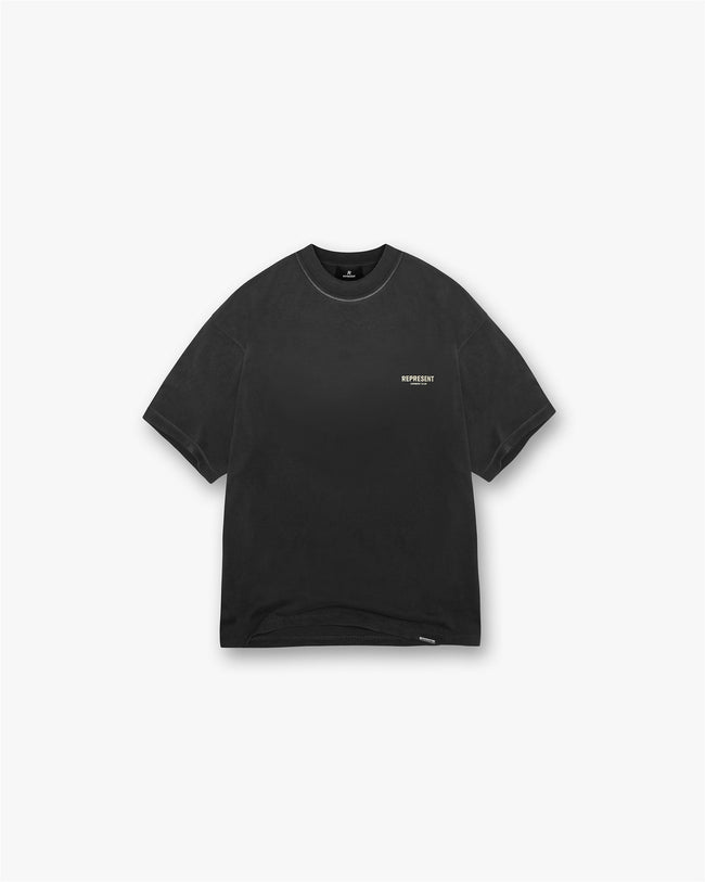 Represent Owners Club T-Shirt - Aged Black Main Image