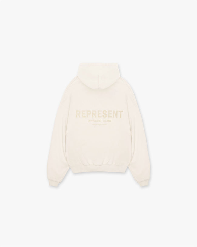 Represent Owners Club Hoodie - Buttercream Hover Image
