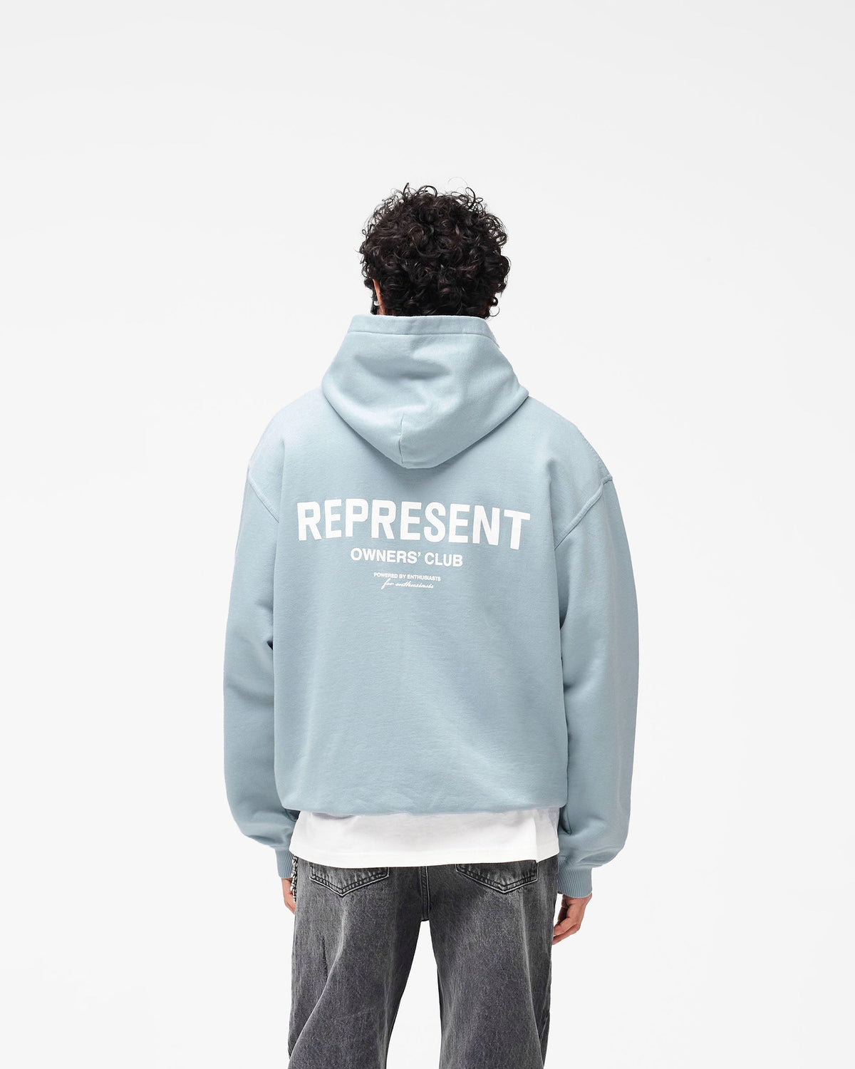 Represent Owners Club Hoodie - Powder Blue