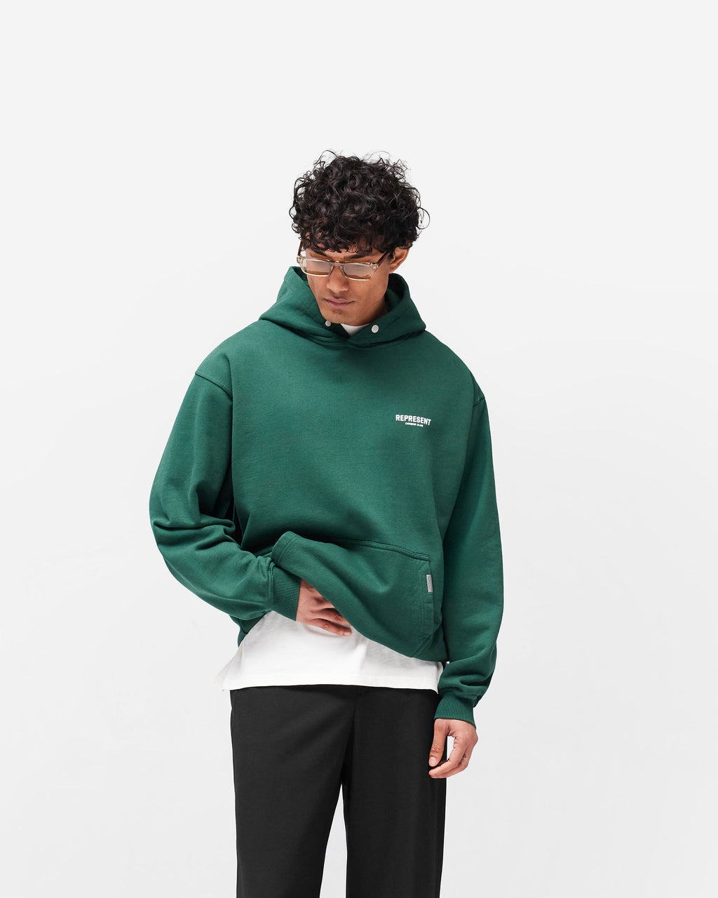 Represent Owners Club Hoodie - Racing Green
