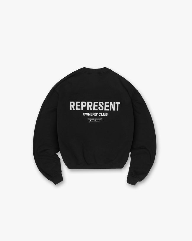 Represent Owners Club Sweater - Black Hover Image