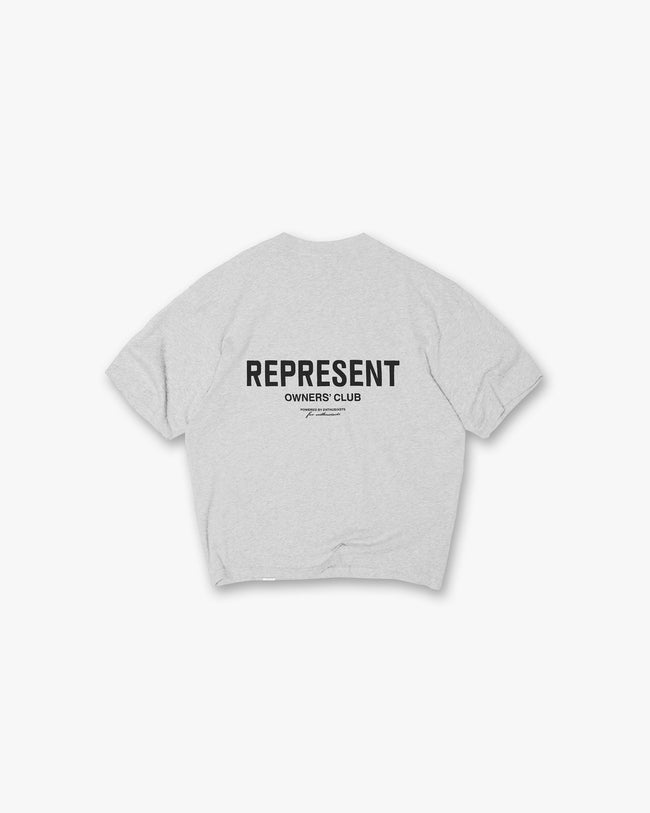 Represent Owners Club T-Shirt - Ash Grey Hover Image