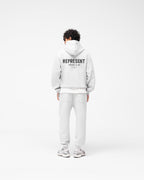 Represent Owners Club Zip Hoodie - Ash Grey