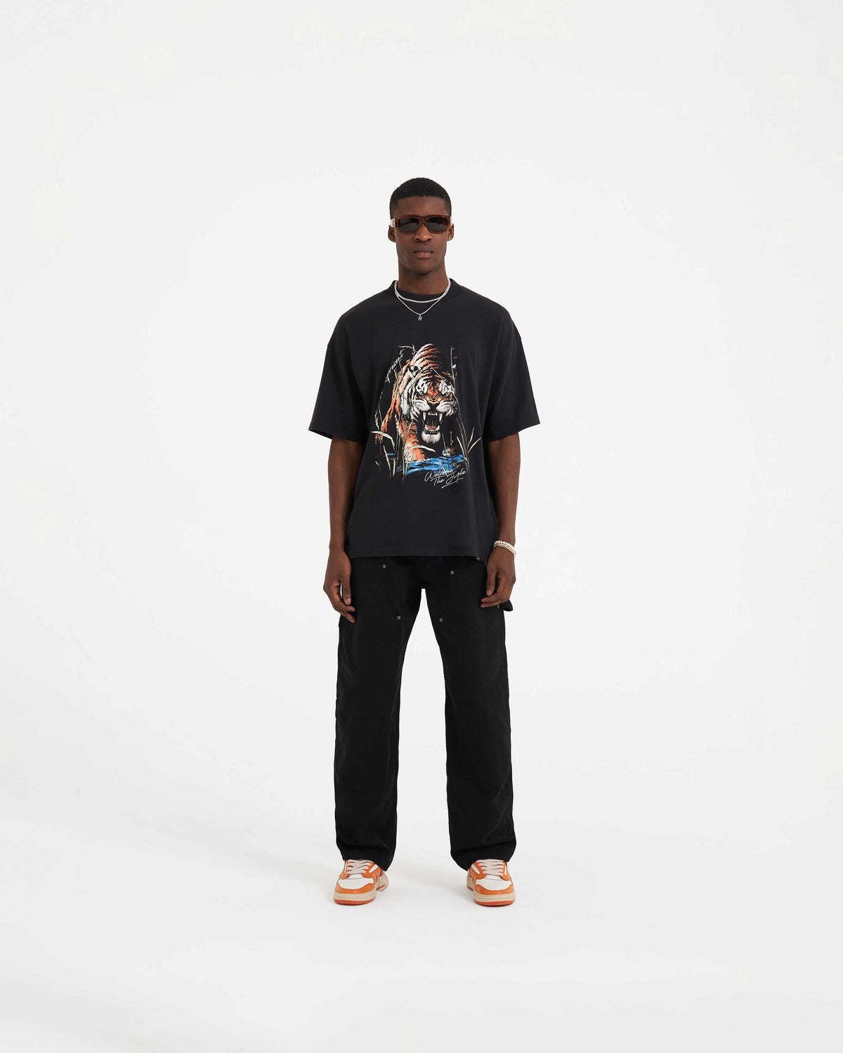 Welcome To The Jungle T-Shirt - Off Black