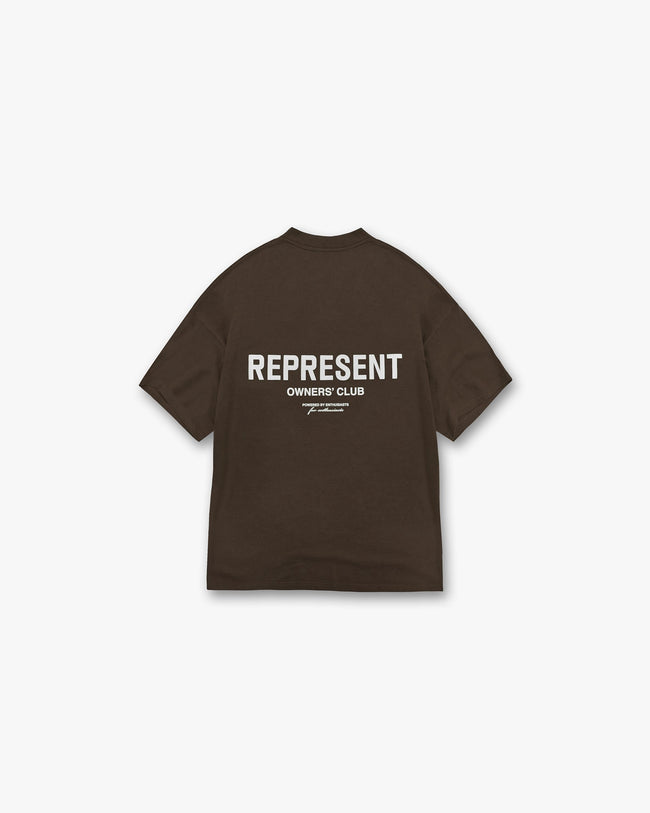 Represent Owners Club T-Shirt - Brown Hover Image