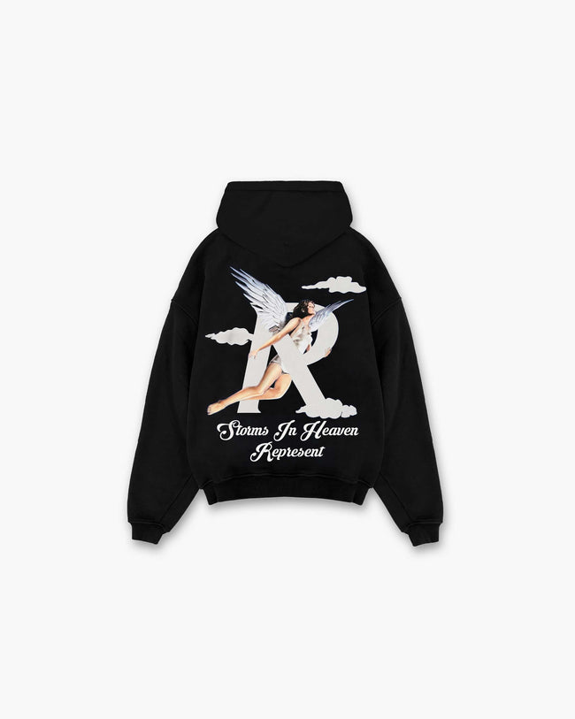 Storms In Heaven Hoodie - Black Main Image