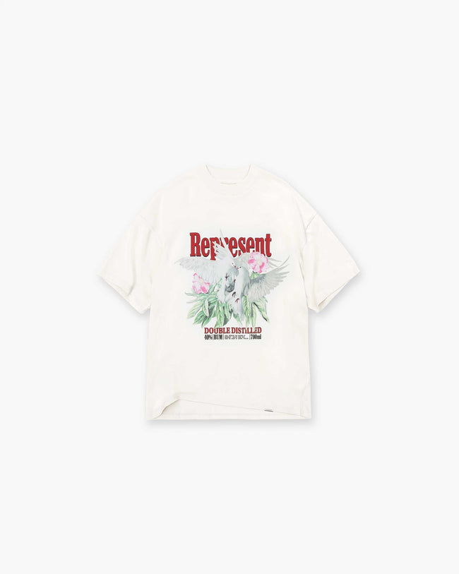 Double Distilled T-Shirt - Flat White Hover Image