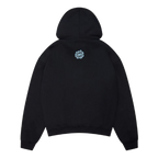 BROKEN PLANET MARKET 'SKY WALKING' HOODIE (MIDNIGHT BLACK)