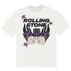 BROKEN PLANET MARKET X D-BLOCK EUROPE 'ROLLING STONE' COLLAB TEE (WHITE)