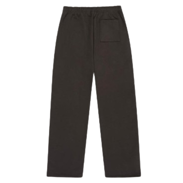 BROKEN PLANET MARKET 'PLANET REPAIR' STRAIGHT JOGGERS (SOOT BLACK) Main Image