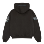 BROKEN PLANET MARKET 'PLANET REPAIR SERVICES' HOODIE (SOOT BLACK)