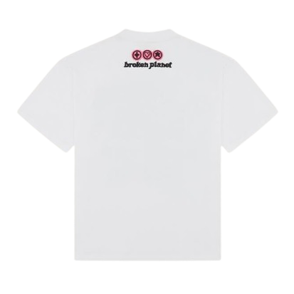 BROKEN PLANET MARKET 'FOREVER YOURS' GRAPHIC TEE (SNOW) Main Image
