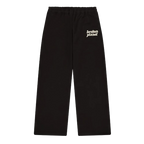 BROKEN PLANET MARKET 'BASICS' WIDE LEG JOGGERS (SOOT BLACK)