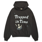 BROKEN PLANET MARKET 'TRAPPED IN TIME' HOODIE (SOOT BLACK)
